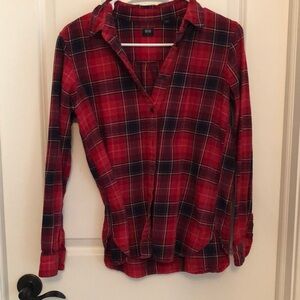 Flannel button down